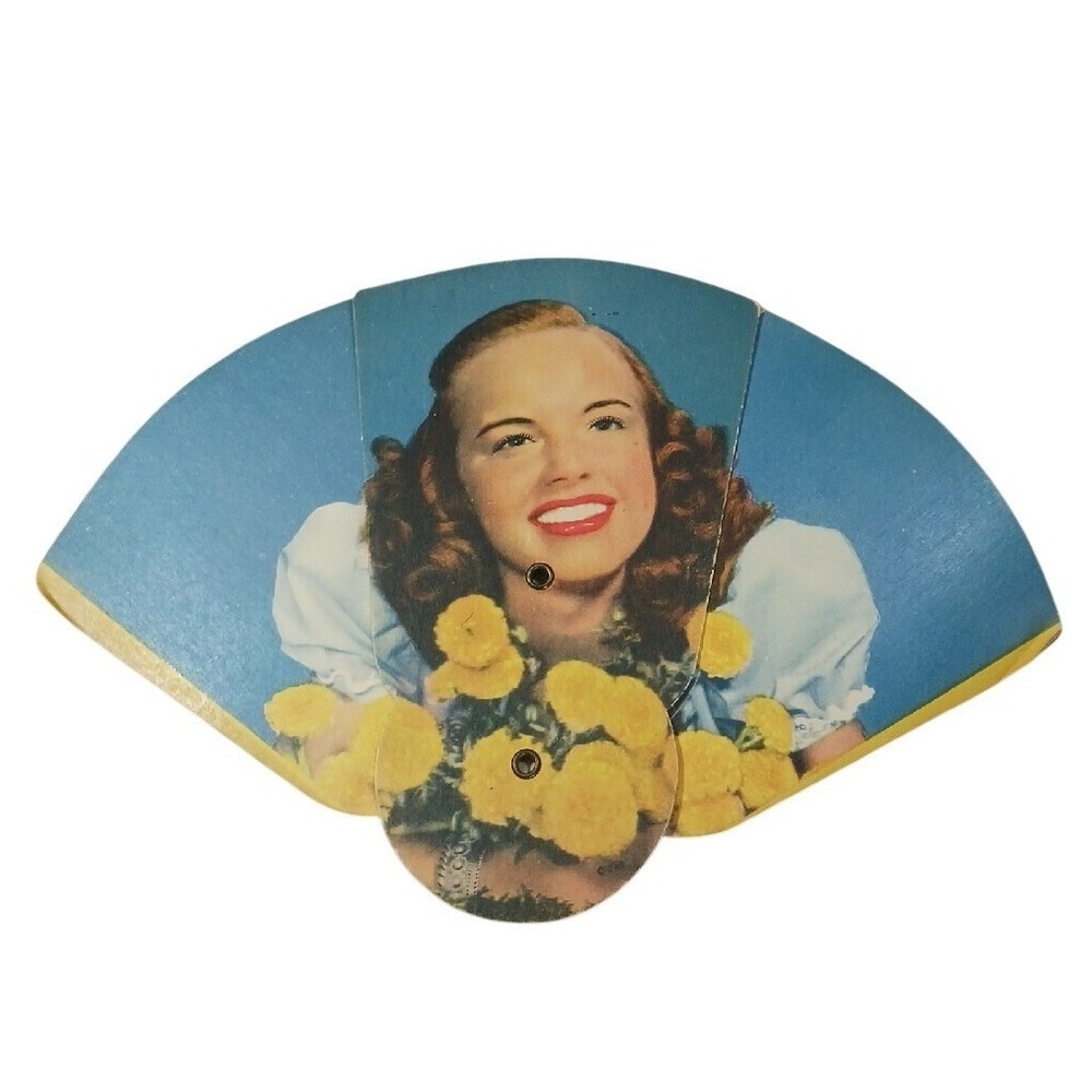 Roth Noodle Co Mrs Roths Pure‎ Egg Noodles Vintage Folding Hand Fan Advertising